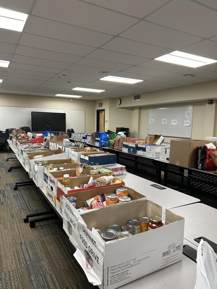 Annual Food Drive: A Group Effort