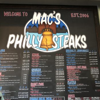 Mac Philly Cheese Steaks Review