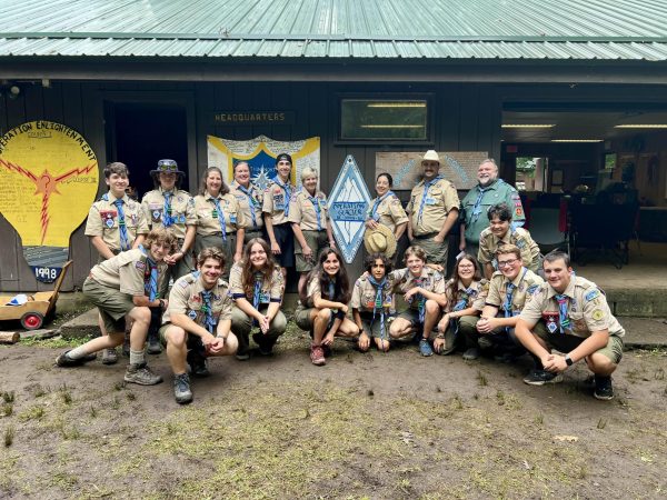 Seneca Waterways' NYLT Staff of Operation 2024 Glacier. Photo from Seneca Waterways Council